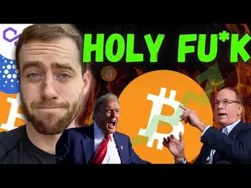 TRUMP WORKING WITH BLACKROCK! THE ULTIMATE BITCOIN MATH! (YOU NEED $100 OF BTC)