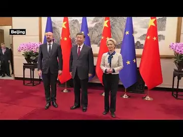 China's Xi Welcomes EU's Von Der Leyen, Michel in Beijing