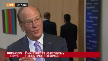 BlackRock's Fink Sees US Economy Growing at 2% to 3%