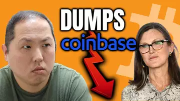 CATHIE WOOD'S ARK DUMPS COINBASE | BITCOIN'S NEXT MOVE IMMINENT