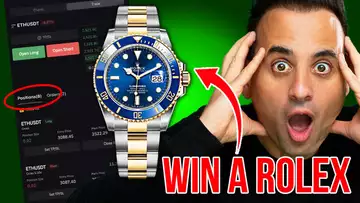 WIN A $25,000 ROLEX WATCH!! CRYPTO TRADERS WATCH NOW!