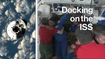 SpaceX: NASA's Crew Dock at International Space Station