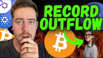 BITCOIN - THE LARGEST OUTFLOW EVER!? (8 HOURS BEFORE MASSIVE MARKET NEWS)