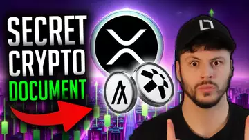 😱 SECRET CRYPTO DOCUMENT REVEALS ALTCOIN GEMS! HUGE XRP NEWS TODAY & MORE!