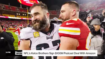 Kelce Brothers Sign 3-Year, $100 Million Podcast Deal with Amazon