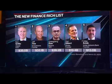 Ken Griffin Tops List of New Mega-Rich in Finance