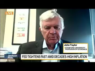 Stanford's Taylor Says Fed Should Aim for 5% Funds Rate