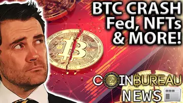 Crypto News: BTC CRASH, Crypto.com Hack, CBDCs, NFTs & MORE!!