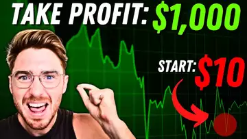 How To Grow $10 To $1000 DURING THIS CRYPTO CRASH  Trading Crypto | 75x Strategy