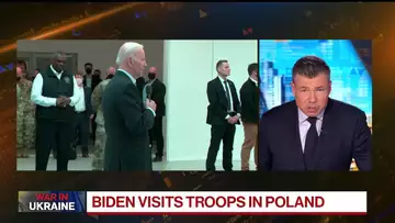 Biden Visits Troops in Poland on Ukraine Border