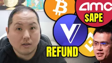 VOYAGER ALLOWED TO REFUND CASH | AMC GIVING AWAY APE | BITCOIN UPDATE