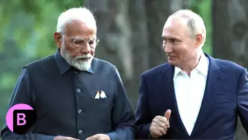 Russian President Vladimir Putin Welcomes Indian Prime Minister Narendra Modi