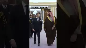 France's Macron Meets With Saudi Arabia's Crown Prince MBS