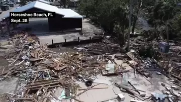 Hurricane Helene Hits Florida's Big Bend Region