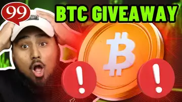 HUGE $9,999 BTC GIVEAWAY - Here's How to Enter 🔥