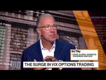 Cboe CEO on Surge in VIX Options Trading, New Products