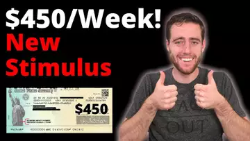 New Stimulus Proposal Would Pay You An Extra $450/Week! Back To Work Bonus! Stimulus Check Update.