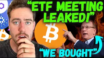 SAYLOR PERSONALLY BUYING $200 MILLION OF BITCOIN NOW! BLACKROCK BUYING BTC TOO! *FINAL ETF MEETING*