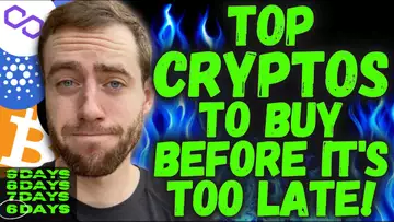 TOP 4 CRYPTO COINS TO BUY NOW!  (XRP, SOLANA, CARDANO IT'S COMING AGAIN!)