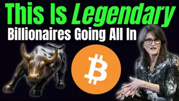 Ark Invest Getting VERY Bullish On Bitcoin! Billionaires Going All In On Crypto Now