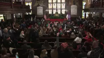 Protesters Interrupt Biden Speech in South Carolina