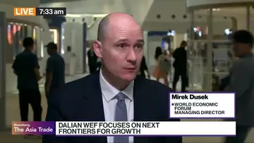 Mirek Dusek on Dalian World Economic Forum