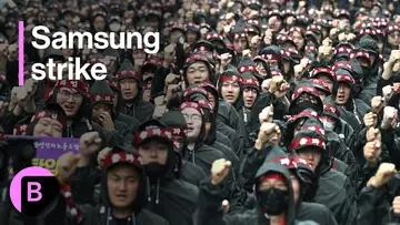 Thousands of Samsung Workers Walk Out in Historic Strike