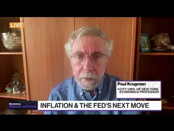 Krugman Sees No Need for Fed 'Shock Therapy' to Tame Inflation