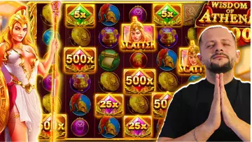 😱 UNBELIEVABLE WIN IN WISDOM OF ATHENA 1000! 💥 THIS SLOT IS PAYING CRAZY BIG! 💰