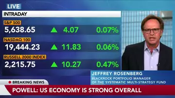 BlackRock's Rosenberg Sees 25 Bps Cuts Next Two Fed Meetings