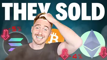 WHY IS CRYPTO CRASHING (WHY ETH DOWN!?) SOLANA, DOT AND MATIC ALL FALLING!?