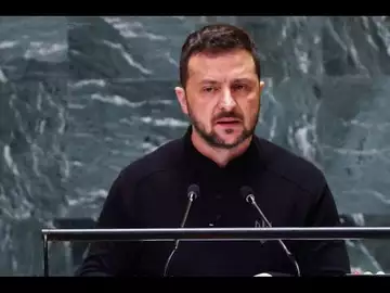 Ukraine's Zelenskiy Speaks to UN General Assembly