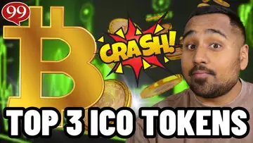 These Are The Top 3 ICO Tokens To Take Advantage Of The CRYPTO CRASH!!! (memecoins to buy now!!)