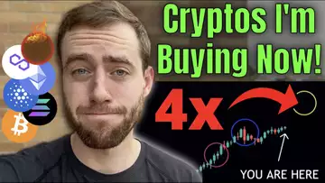 GET READY CRYPTO HOLDERS! Huge Adoption And BULLISH Technicals! 3 Cryptos I Just Bought!