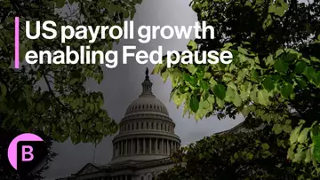 US Payroll Growth Seen Enabling a Fed Pause - 3-Minute MLIV