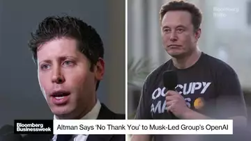 OpenAI’s Altman Says Musk ‘Probably Just Trying to Slow Us Down’