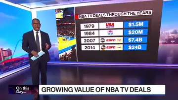 Growing Value of NBA TV Deals | On This Day