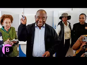 Ramaphosa Casts Ballot in South Africa Election