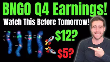 BNGO Stock Earnings Call Could Be A Huge Catalyst! What I'm Looking For!