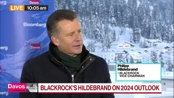 Davos 2024: BlackRock's Hildebrand on Rates, Economy, Trump