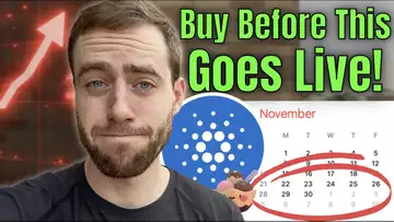 BIG NEWS FOR CARDANO HOLDERS! This Is What We NEEDED! You Only Have To Wait A Few Weeks!