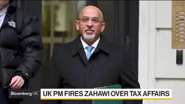 UK's Sunak Fires Zahawi Over Taxes, Citing Ethics Breach