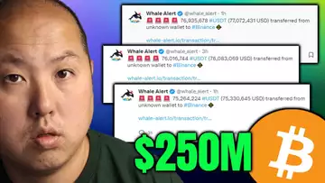 HUGE $250M USDT Deposited Into Binance | Bitcoin Explosion Incoming