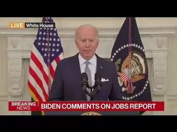 Biden Calls This 'Historic Day' for Economic Recovery