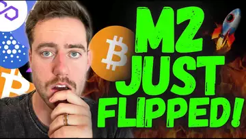 HOLY F*CK BITCOIN! THIS IS IT! (M2 MONEY SUPPLY FLIPPED!)