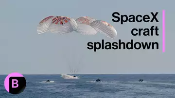 NASA's SpaceX Crew-9 Splashes Down Off Florida Coast