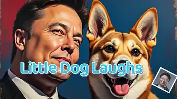 Little Dog Laughs   (Lyrics and Music： Dr Robert Lee ， No. RLAM-F-037)